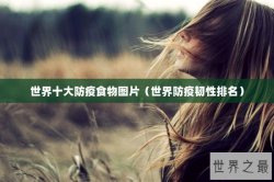 世界十大防疫食物图片（世界防疫韧性排名）