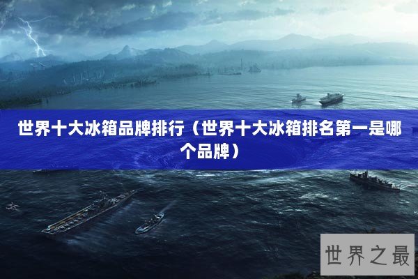 世界十大冰箱品牌排行（世界十大冰箱排名第一是哪个品牌）