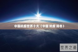 中国抗疫世界十大（中国 抗疫 排名）
