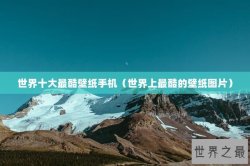 世界十大最酷壁纸手机（世界上最酷的壁纸图片）