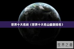 世界十大名岭（世界十大名山最新排名）