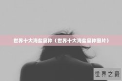 世界十大海盐品种（世界十大海盐品种图片）