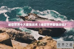 迷你世界十大最强战术（迷你世界最强战机）