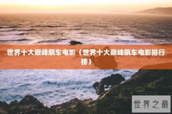 世界十大巅峰飙车电影（世界十大巅峰飙车电影排行榜）