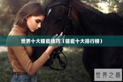 世界十大碰瓷技巧（碰瓷十大排行榜）