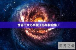世界十大必杀技（必杀技合集）