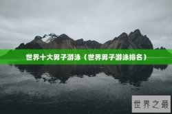 世界十大男子游泳（世界男子游泳排名）