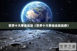 世界十大拳击运动（世界十大拳击运动品牌）