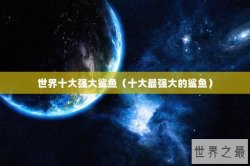 世界十大强大鲨鱼（十大最强大的鲨鱼）