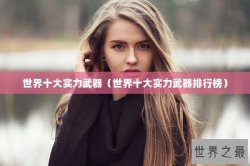世界十大实力武器（世界十大实力武器排行榜）