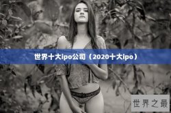 世界十大ipo公司（2020十大ipo）