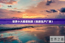 世界十大精密刨床（刨床生产厂家）