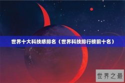 世界十大科技感排名（世界科技排行榜前十名）