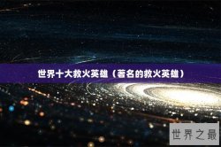 世界十大救火英雄（著名的救火英雄）