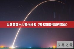 世界西医十大著作排名（著名西医书籍有哪些）