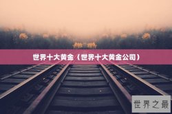 世界十大黄金（世界十大黄金公司）