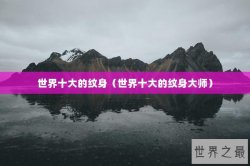 世界十大的纹身（世界十大的纹身大师）