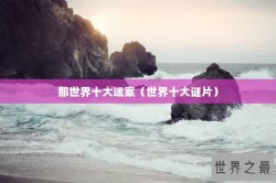 那世界十大迷案（世界十大谜片）