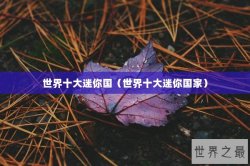 世界十大迷你国（世界十大迷你国家）