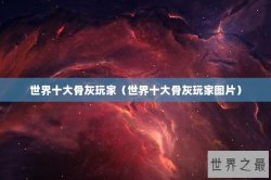 世界十大骨灰玩家（世界十大骨灰玩家图片）