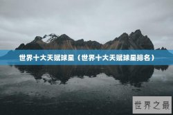 世界十大天赋球星（世界十大天赋球星排名）