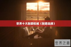 世界十大耐磨机械（耐磨品牌）