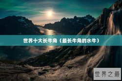 世界十大长牛角（最长牛角的水牛）