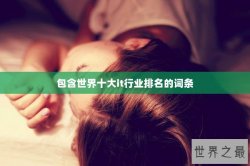 包含世界十大it行业排名的词条