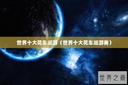 世界十大花车巡游（世界十大花车巡游赛）