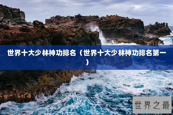 世界十大少林神功排名（世界十大少林神功排名第一）