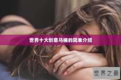 世界十大创意马桶的简单介绍