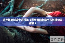 世界智能制造十大科技（世界智能制造十大科技公司排名）