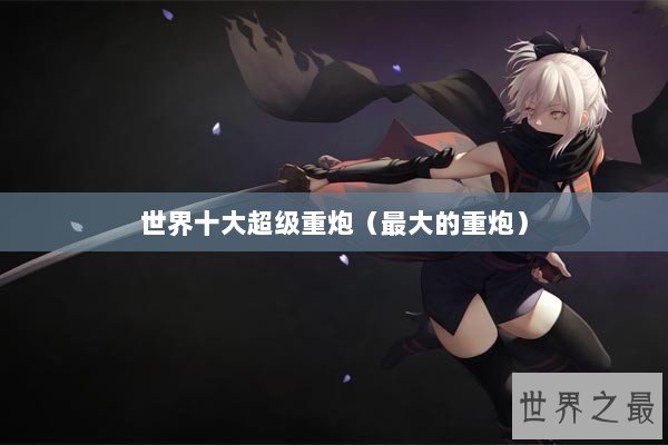 世界十大超级重炮（最大的重炮）