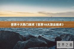 世界十大热门技术（世界10大顶尖技术）