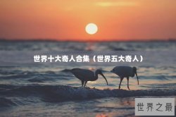 世界十大奇人合集（世界五大奇人）