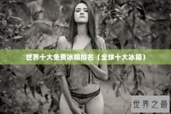 世界十大免费冰箱排名（全球十大冰箱）