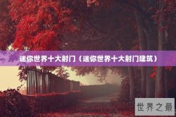 迷你世界十大射门（迷你世界十大射门建筑）