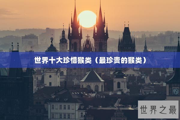 世界十大珍惜猴类（最珍贵的猴类）