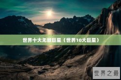 世界十大无敌巨星（世界10大巨星）
