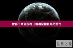 世界十大空投枪（普通空投有几把枪?）