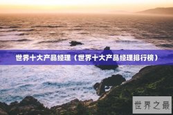 世界十大产品经理（世界十大产品经理排行榜）