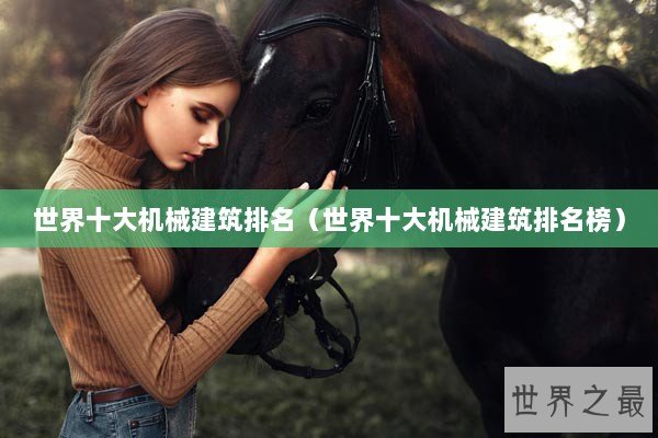 世界十大机械建筑排名（世界十大机械建筑排名榜）