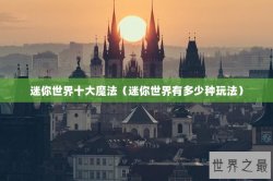 迷你世界十大魔法（迷你世界有多少种玩法）