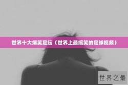 世界十大爆笑足坛（世界上最搞笑的足球视频）
