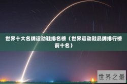 世界十大名牌运动鞋排名榜（世界运动鞋品牌排行榜前十名）