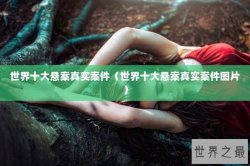 世界十大悬案真实案件（世界十大悬案真实案件图片）