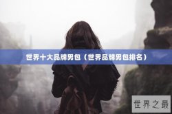 世界十大品牌男包（世界品牌男包排名）