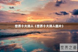 世界十大帅人（世界十大帅人图片）