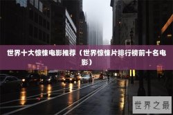 世界十大惊悚电影推荐（世界惊悚片排行榜前十名电影）