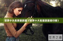世界十大名贵菜蔬菜（世界十大名菜蔬菜排行榜）